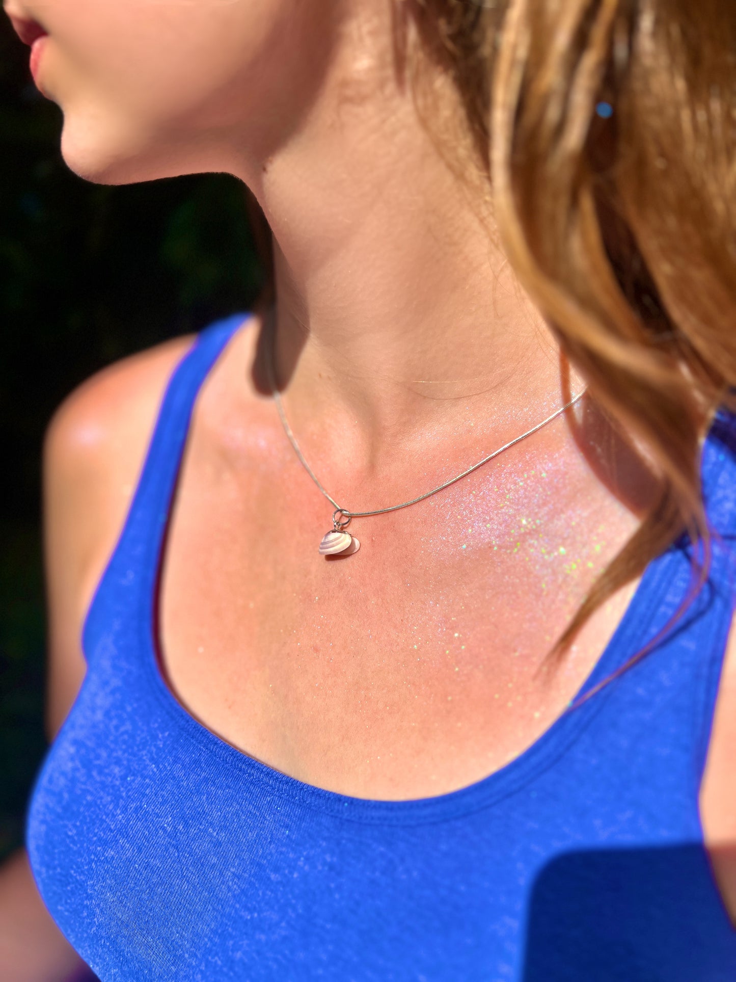 Coquina Pearl Locket Charm Necklace - Pilot Product