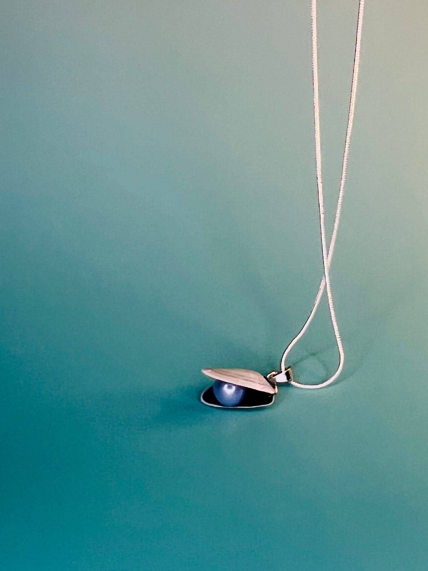 Coquina Pearl Locket Charm Necklace - Pilot Product