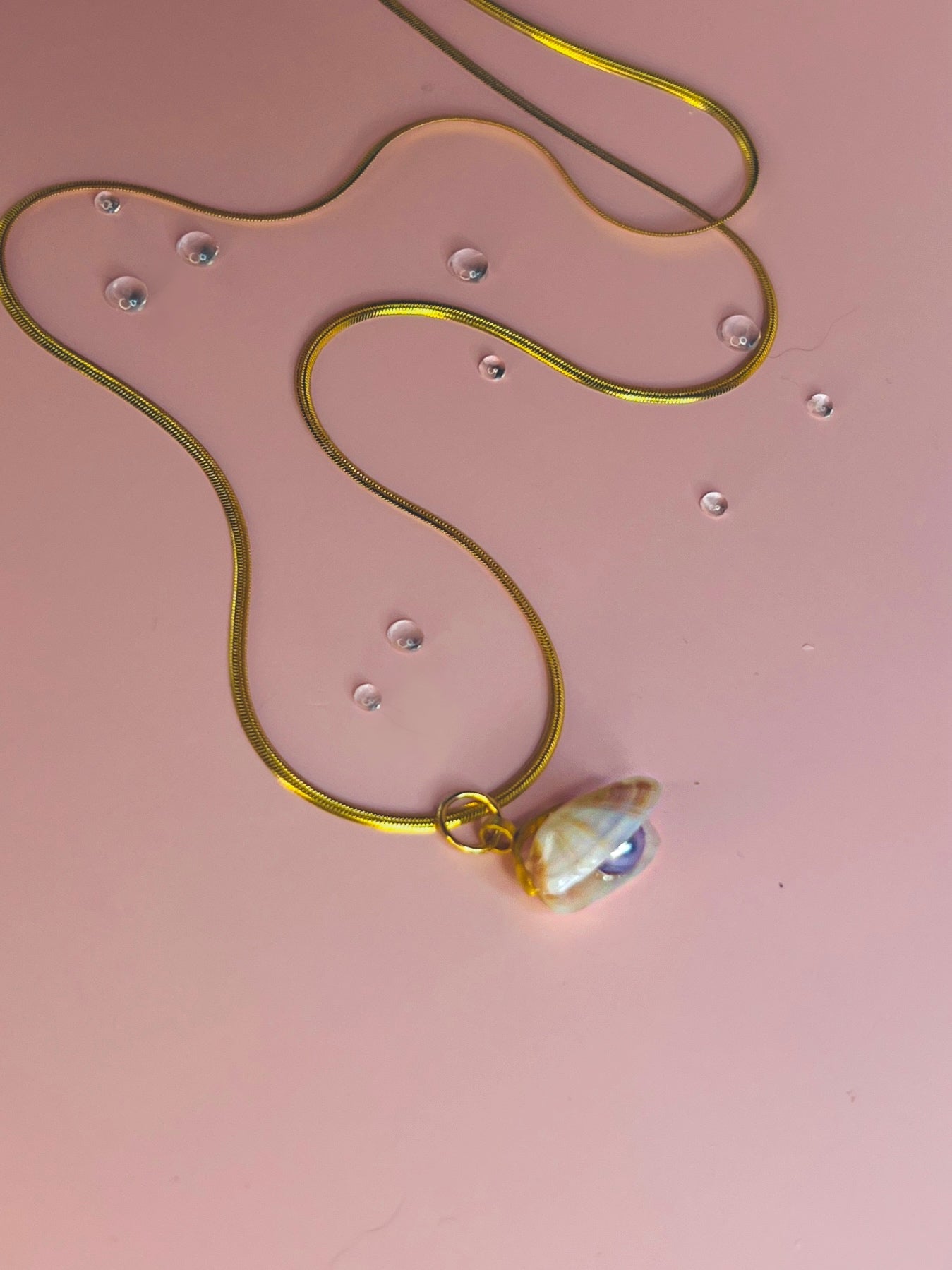 Coquina Pearl Locket Charm Necklace - Pilot Product