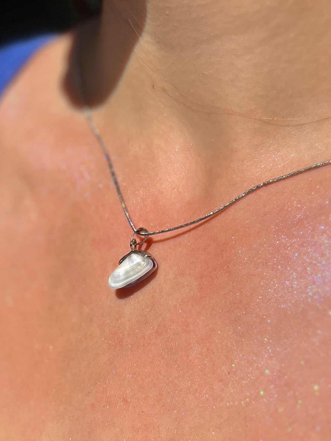 Coquina Pearl Locket Charm Necklace - Pilot Product