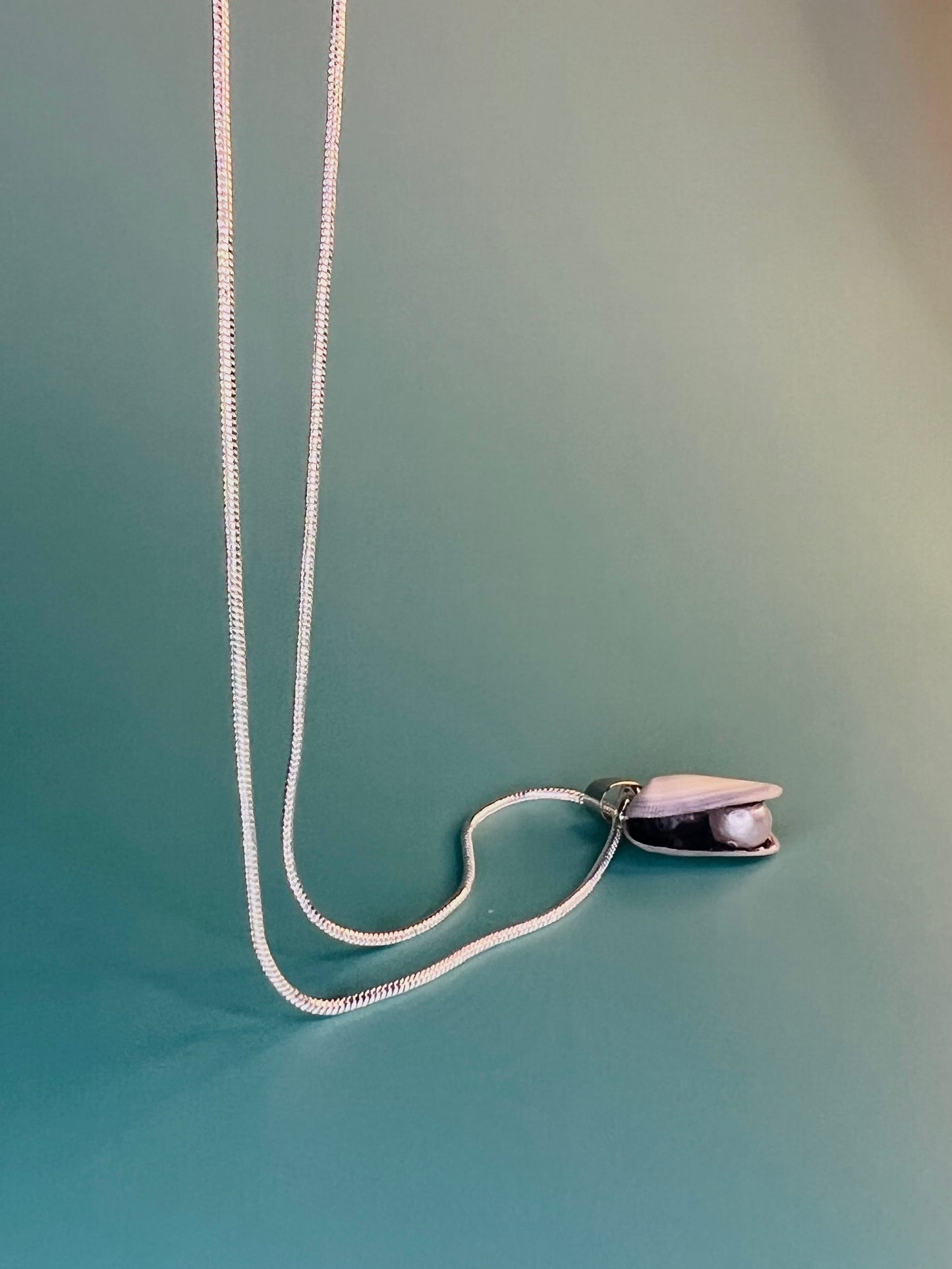 Coquina Pearl Locket Charm Necklace - Pilot Product