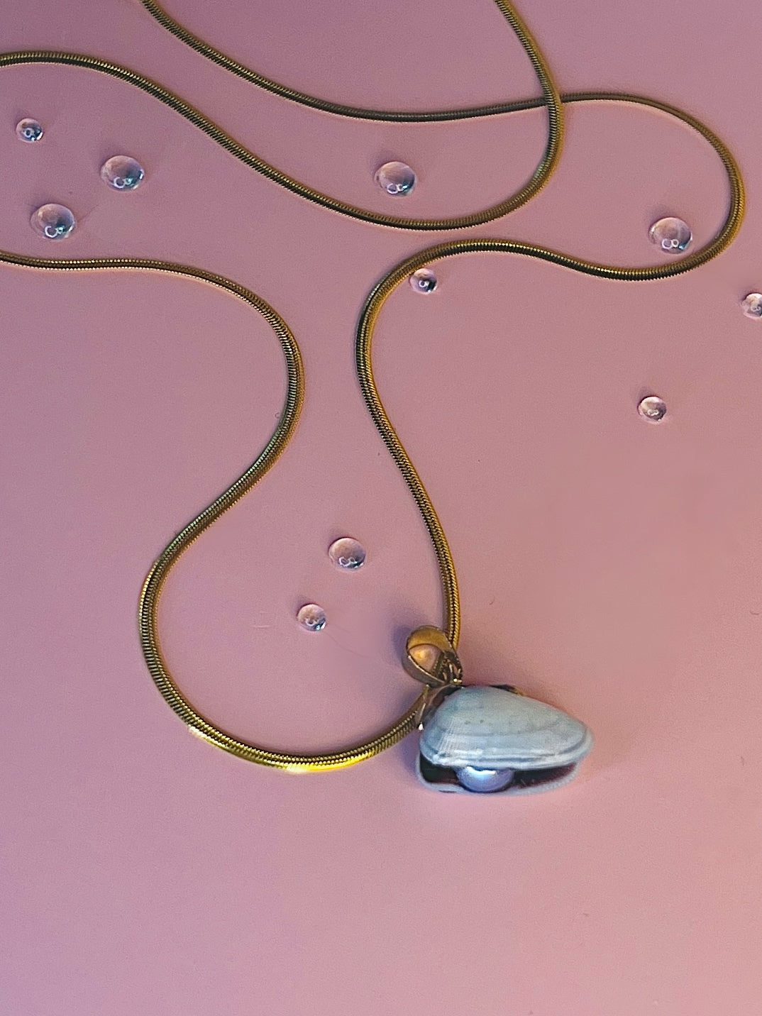 Coquina Pearl Locket Charm Necklace - Pilot Product