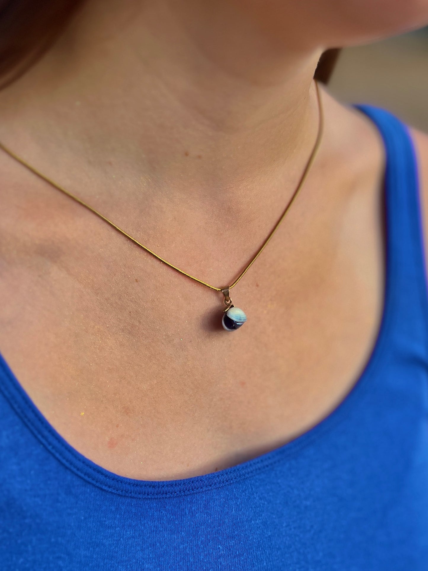 Coquina Pearl Locket Charm Necklace - Pilot Product