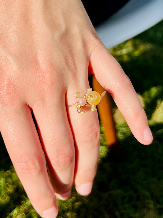 Seaweed Statement Ring