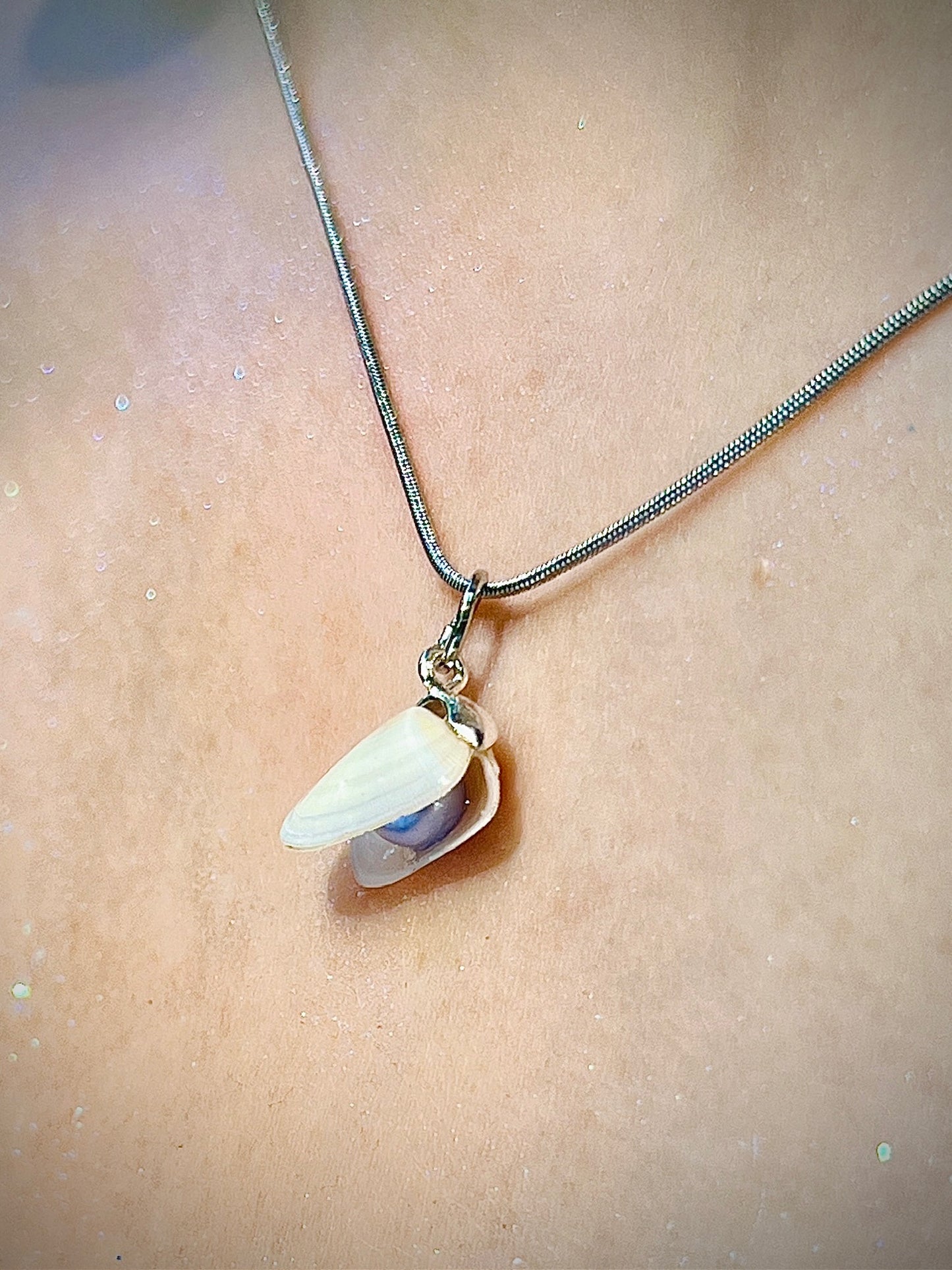 Coquina Pearl Locket Charm Necklace - Pilot Product