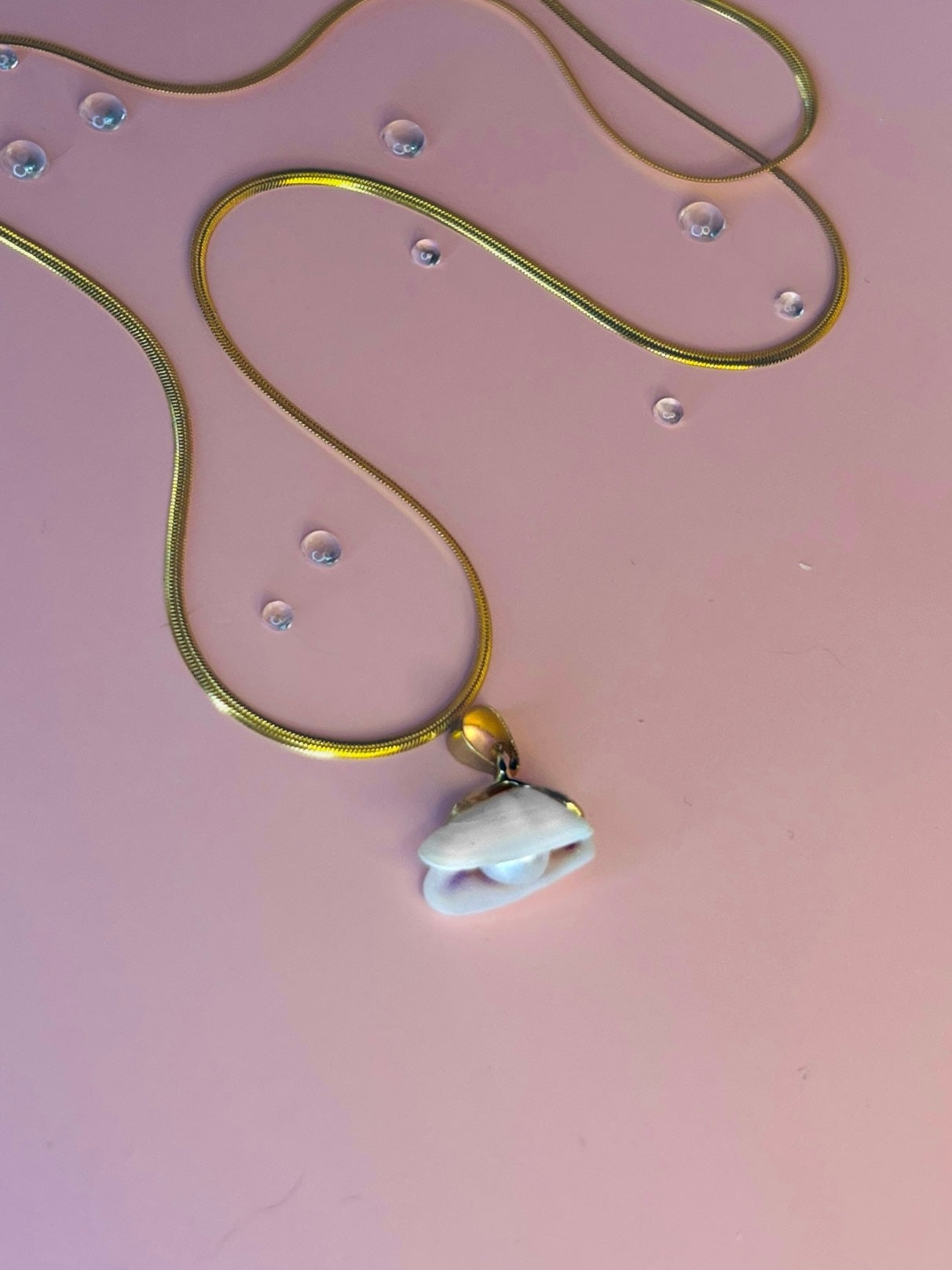 Coquina Pearl Locket Charm Necklace - Pilot Product
