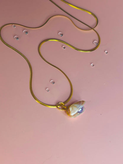 Coquina Pearl Locket Charm Necklace - Pilot Product